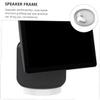 DOITOOL Practical Desktop Speaker Holder for Cable Management Slot White view 4