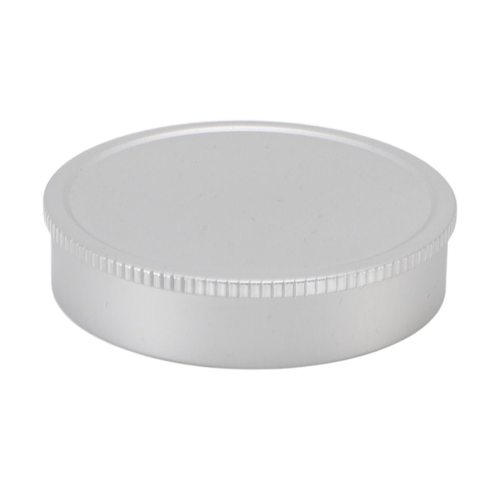Camera Lens, Aluminum Alloy Lens Cover Protector with Pouch and Strap for Wide Camera, Prevent Wear and Dust, Lightweight and Compact (Silver)