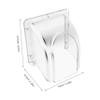 HOLIDYOYO 1pc Doorbell Cover Rain Cover for Door Access Control Outdoor Protector for Doorbell and Fingerprint Devices Easy to Install Material view 2