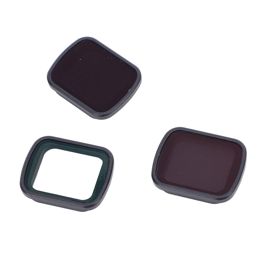 3 in 1 ND Filters Set, ND16 ND8 CPL for Flip Drone Camera Lens Vlog Aerial Photography, Aluminum Alloy Optical Glass Compatible Model