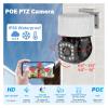 JUCFRDNJ 4K 8MP POE PTZ IP Camera Face Detection Outdoor Video Surveillance CCTV Cameras(5MP Face Camera) view 2