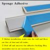 Wall Cable Channels, Wire Hider for Cables Corner, Kit,for Offices,Living Rooms,Meeting Rooms and Other Environments(5#) view 4
