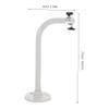 DOITOOL Ceiling Projector Mount and Security Camera Wall Bracket Sturdy Aluminum Alloy Holder for Easy Installation Viewing Angle Compatibility view 2