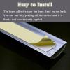 Wall Cable Channels, Wire Hider for Cables Corner,Protect Cables,Prevent Trip,for Office Home Extension Cord Cover(9#2 * 1m) view 4