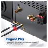 ACGTUY USB TY>pe C to 2 R/CA Coaxial S/PDIF Cable Compatible with The HDTV CD Car Interconnect AV Phono Plug Digital Audio Video Connector(3m) view 4