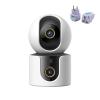 JUCFRDNJ Smart Camera Dual Lens PTZ 360 Pets&Facial Detection 4 Million Pixels Full Color Night Vision WiFi 6(Add EU Adapter) view 1