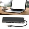 6 in 1 Multifunctional Expansion Dock, Portable Docking Station with 4K, USB3.0, USB2.0, PD Charging for Type C Computers, Laptops, Tablets Efficient Heat Dissipation, view 2