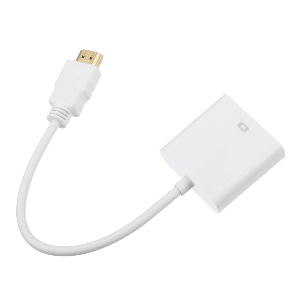 Homoyoyo to Vga Adapter Cable High Definition Video Converter for Computer Laptop