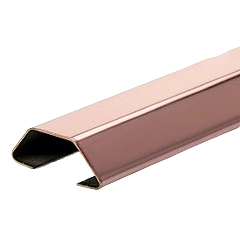 BGHCOP Wall Cable Channels, Corner Wire Hider,Aluminium Cable Duct,Speaker Wire Hider,Hide Wires Self Adhesive Cable Tidy(Pink,2#)