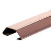 BGHCOP Wall Cable Channels, Corner Wire Hider,Aluminium Cable Duct,Speaker Wire Hider,Hide Wires Self Adhesive Cable Tidy(Pink,2#) view 1