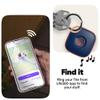 Life360 Tile - Bluetooth Tracker, Keys Finder and Item Locator for Keys, Bags and More. Phone Finder. Both iOS and Android Compatible. 4-Pack (Colors) view 3