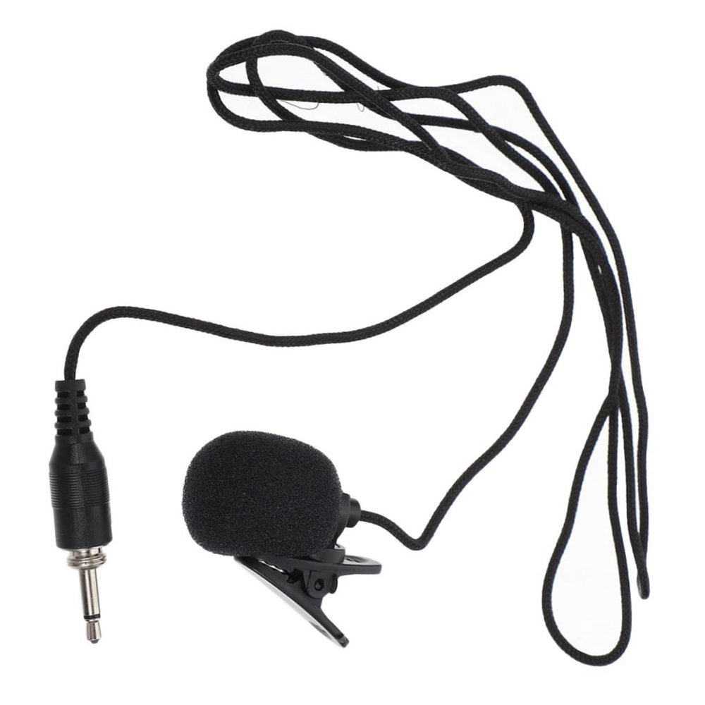 Totority Lavalier Microphone Connector Omnidirectional Lapel Mic for Video Recording Smartphone Laptop and Camera and Play Lightweight User-Friendly Audio Accessory