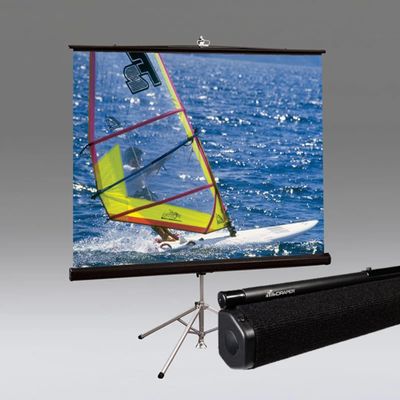 Draper - 215039 - Draper Diplomat/R 94 Projection Screen - 16:10 - Matt White XT1000E - 50 Height x 79.9 Width - Tripod