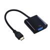 ACGTUY 1080P HDMI-Compatible to Cable Digital to Audio Converter Power Supply Male to Famale Support PC TV(Mini Black) view 1