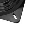 360 Universal Square Rotating Hardware Base Swivel Base Plate Home Furniture Accessory 10in view 3