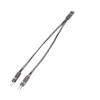 BOXUWFO HONGP 1-10PCS 1 to 2 Double Adapter Cable 10cm Single Female to Male Splitter 2 Pins for PC SW IO Cable Extensions/DIY Lab(1PCS) view 3