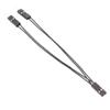 BOXUWFO HONGP 1-10PCS 1 to 2 Double Adapter Cable 10cm Single Female to Male Splitter 2 Pins for PC SW IO Cable Extensions/DIY Lab(1PCS) view 4