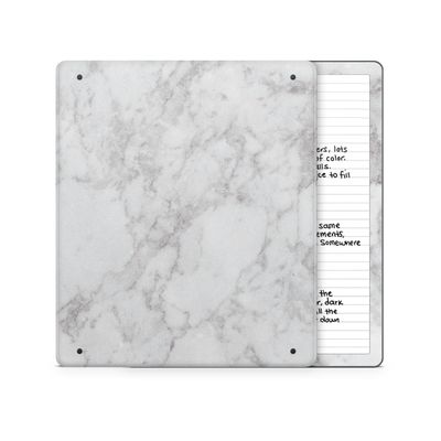 Glossy Glitter Tablet Skin Compatible with Amazon Kindle Scribe 2 (2024) - Frost Marble - Premium 3M Vinyl Protective Wrap Decal Cover - Easy to Apply | Crafted in The USA by MightySkins