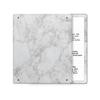 Glossy Glitter Tablet Skin Compatible with Amazon Kindle Scribe 2 (2024) - Frost Marble - Premium 3M Vinyl Protective Wrap Decal Cover - Easy to Apply | Crafted in The USA by MightySkins view 1