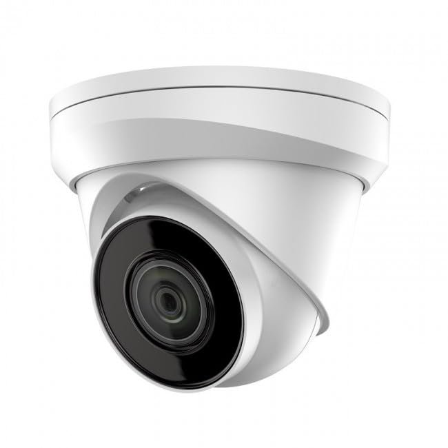 CCTV Wholesale Outlet 4MP IP Turret, Built-in Microphone Security Camera, 2560x1440 Resolution, 100ft Night Vision, IP67 Weatherproof, PoE Compatible