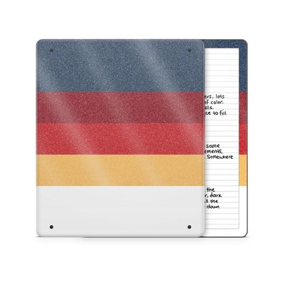 Glossy Glitter Tablet Skin Compatible with Amazon Kindle Scribe 2 (2024) - Vintage Lines - Premium 3M Vinyl Protective Wrap Decal Cover - Easy to Apply | Crafted in The USA by MightySkins