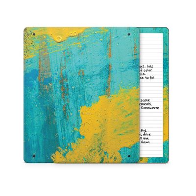 Tablet Skin Compatible with Amazon Kindle Scribe 2 (2024) - Acrylic Blue - Premium 3M Vinyl Protective Wrap Decal Cover - Easy to Apply | Crafted in The USA by MightySkins
