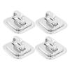 CONGARTENO 4pcs Computer Lock Security Anchor Base USB Notebook Lock Antitheft Cable for Laptops Tablets Phone view 1