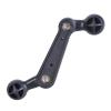 Double 17mm Head Connector with Adjustable Angles Phone Holder Accessory for Map Car Holder & view 3