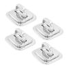 OSOLADY 4pcs Security Anchor Base Plate for Cable Locks Lock Security for Laptops Desk Anchor for Laptop Antitheft Locking Device view 1