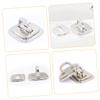 OSOLADY 4pcs Security Anchor Base Plate for Cable Locks Lock Security for Laptops Desk Anchor for Laptop Antitheft Locking Device view 4