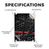 Carbon Fiber Tablet Skin Compatible with Amazon Kindle Scribe 2 (2024) - Tech Web - Premium 3M Vinyl Protective Wrap Decal Cover - Easy to Apply | Crafted in The USA by MightySkins view 2