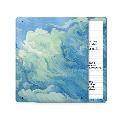 Glossy Glitter Tablet Skin Compatible with Amazon Kindle Scribe 2 (2024) - Visionary - Premium 3M Vinyl Protective Wrap Decal Cover - Easy to Apply | Crafted in The USA by MightySkins