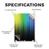 Carbon Fiber Tablet Skin Compatible with Amazon Kindle Scribe 2 (2024) - Rainbow Streaks - Premium 3M Vinyl Protective Wrap Decal Cover - Easy to Apply | Crafted in The USA by MightySkins view 2