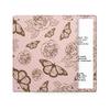 Carbon Fiber Tablet Skin Compatible with Amazon Kindle Scribe 2 (2024) - Butterfly Garden - Premium 3M Vinyl Protective Wrap Decal Cover - Easy to Apply | Crafted in The USA by MightySkins view 1