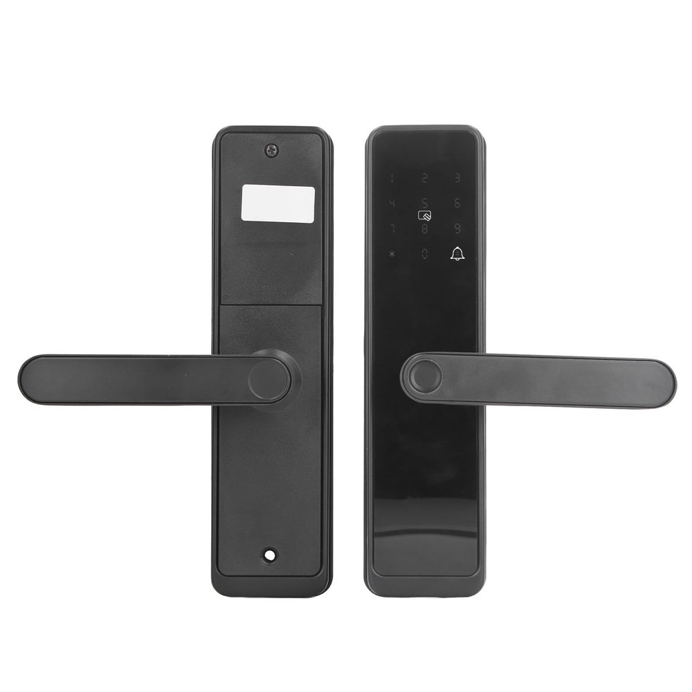 Entry Lock, Modern Password Fingerprint Smart Lock IC Card Antitheft for Office