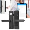 Entry Lock, Modern Password Fingerprint Smart Lock IC Card Antitheft for Office view 2