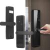 Entry Lock, Modern Password Fingerprint Smart Lock IC Card Antitheft for Office view 4