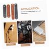 Cable Organiser,Durable Wire Organizers Flexible Cable Winder for Home Desk Winding Earphone Organizers Texture Practical Cord Management view 4