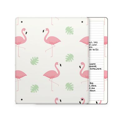 Tablet Skin Compatible with Amazon Kindle Scribe 2 (2024) - Flamingo Flock - Premium 3M Vinyl Protective Wrap Decal Cover - Easy to Apply | Crafted in The USA by MightySkins