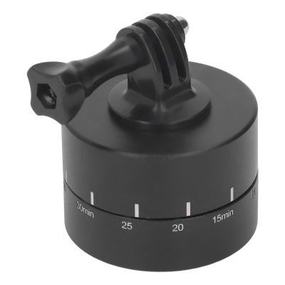 360 Degree Panoramic Tripod Head, Aluminum Alloy 2KG Load Capacity 1/4 Inch Screw Hole Pan Tilt Panoramic Head for Time Lapse Photography