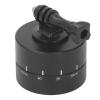 360 Degree Panoramic Tripod Head, Aluminum Alloy 2KG Load Capacity 1/4 Inch Screw Hole Pan Tilt Panoramic Head for Time Lapse Photography view 2