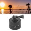 360 Degree Panoramic Tripod Head, Aluminum Alloy 2KG Load Capacity 1/4 Inch Screw Hole Pan Tilt Panoramic Head for Time Lapse Photography view 4