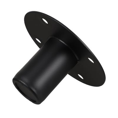 CIMAXIC Iron Speaker Stand Mount Black Finish for Secure Audio Placement Versatile Speaker Holder for Uses Compact and Portable Design