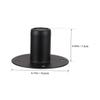 CIMAXIC Iron Speaker Stand Mount Black Finish for Secure Audio Placement Versatile Speaker Holder for Uses Compact and Portable Design view 2