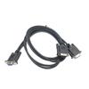 BOXUWFO HONGP DB9 9Pin 1 to2 Rs232 Serial Cable Splitter Directly Connected COM 2 in 1 Data Cable Male to Female(2m,1 Female to 2 Male) view 2