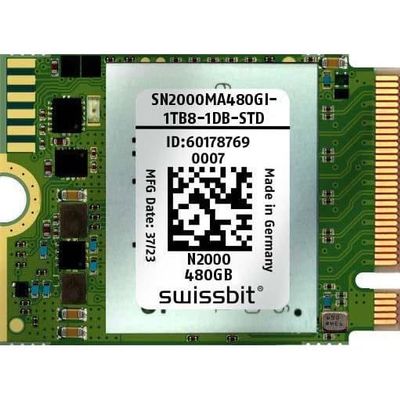 SN2600MA160GI-1TB8-1DB-STD Solid State Drives - SSD Industrial M.2 PCIe SSD, N2600, 160 GB, 3D PSLC Flash, 40C to +85C