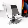 7-in-1 USB C Hub Charging Stand with 100W PD & 4K HDMI - Portable Docking Station for MacBook Pro, iPad Pro, Laptops, 2 USB 3.0, SD/TF Card Reader, Audio Jack view 3
