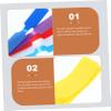 DIYEAH 24pcs Flexible Cable Organizers Cord Labels Straps for Under Desk Desk Cable Management view 4