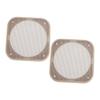 BUGUUYO 2pcs Square Speaker Grill Cover for Car Subwoofer Protective Mesh Guard Decorative Speaker Net High-Strength Material view 1