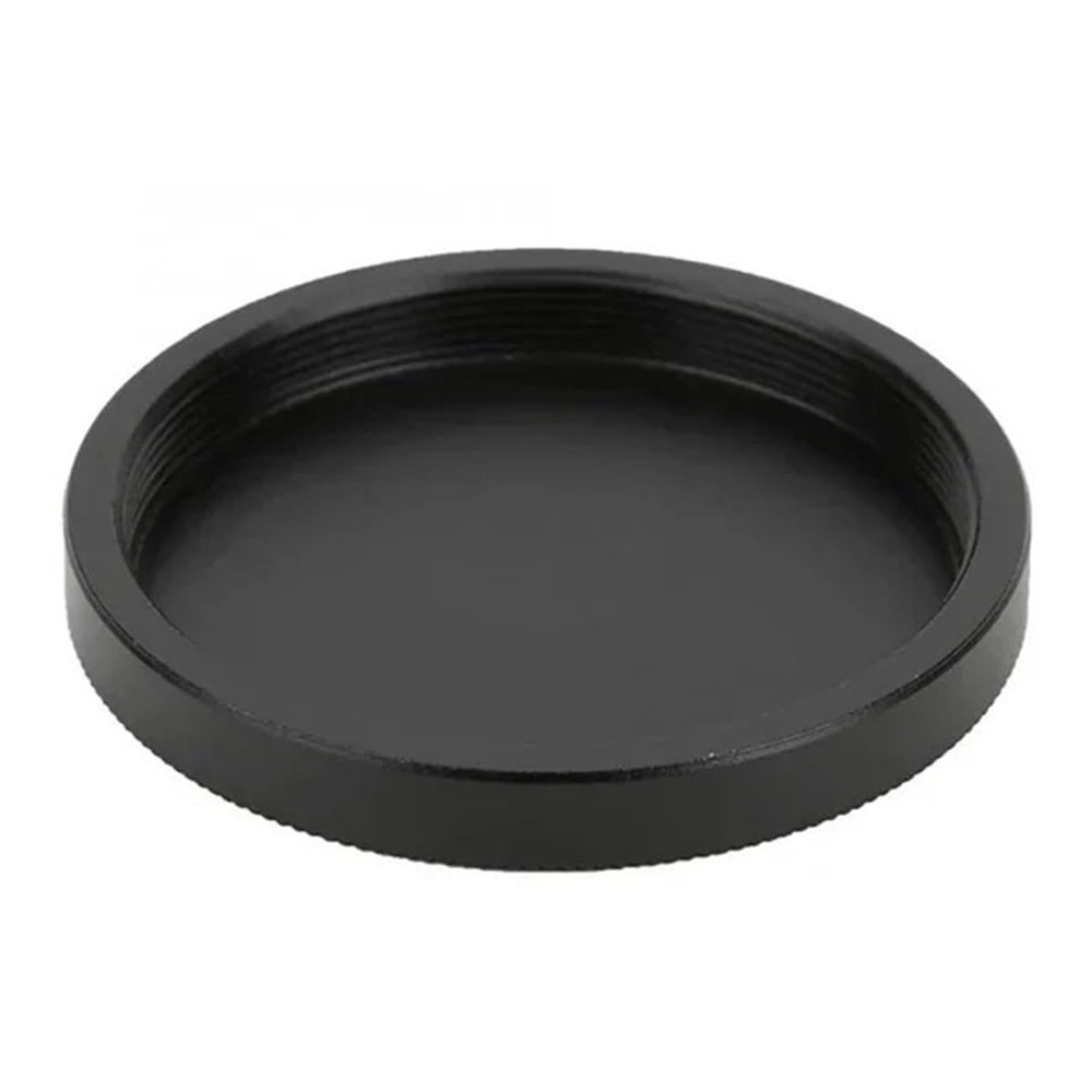 Fully Metal M42/ M48/ M54 Female/Male Thread Lens Cover for Astronomical Telescope Camera Lenses Dustproof(M42 Black Male)